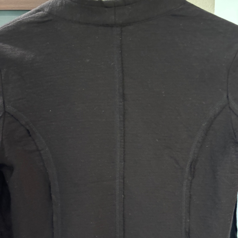 Caslon Single-button Knit Blazer - Black XS - Picture 7 of 10